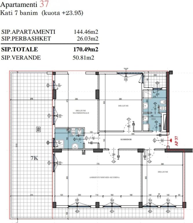 Penthouse for sale in Don Bosko