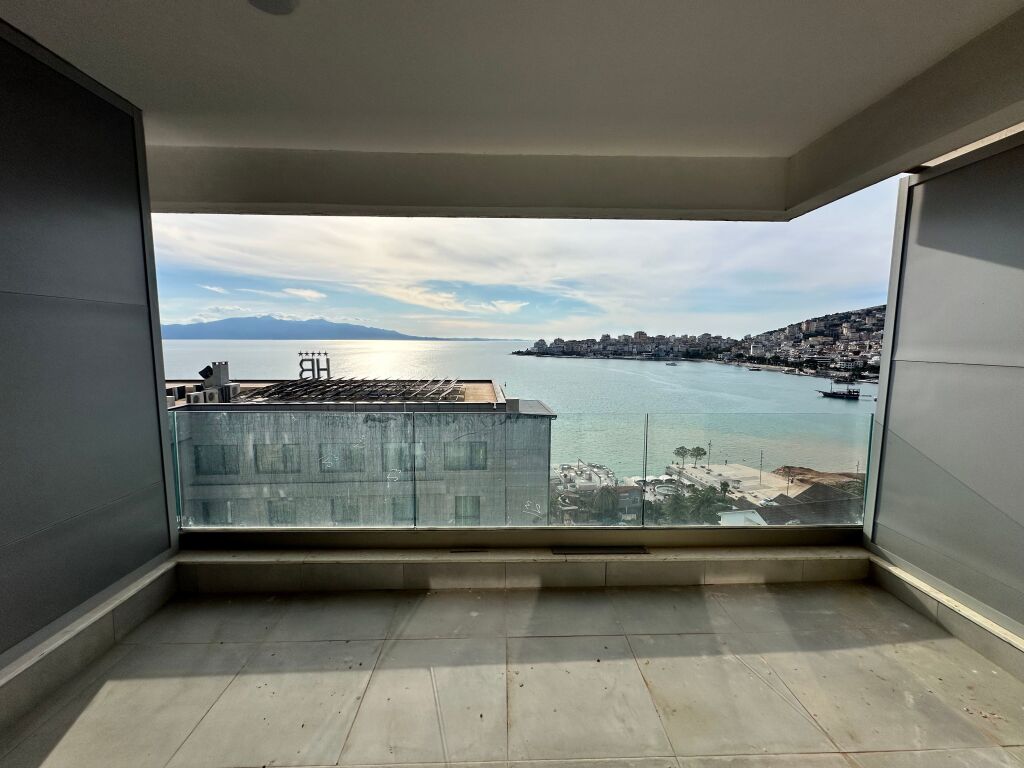 🌊 Apartament me Pamje nga Korfuz – Sarandë | Vija e Parë e Detit | Qendra e Sarandës🇬🇷🇦🇱