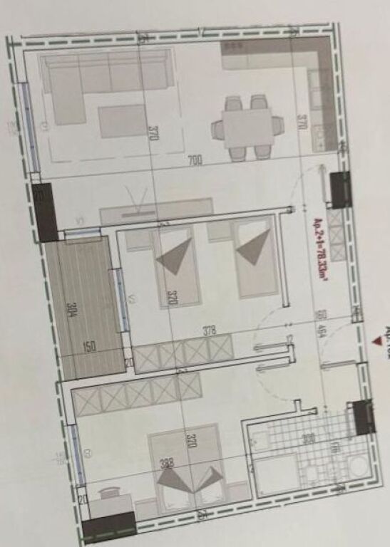 VENDESI APPARTAMENTO 2+1 KAMEZ 75.000 EURO