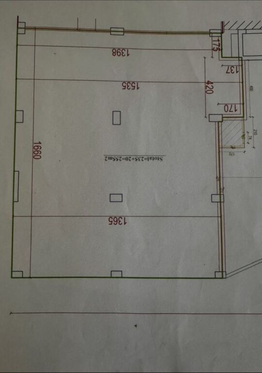 Shitet ose jepet me qera Ambient Komercial – Kati 0 Selite