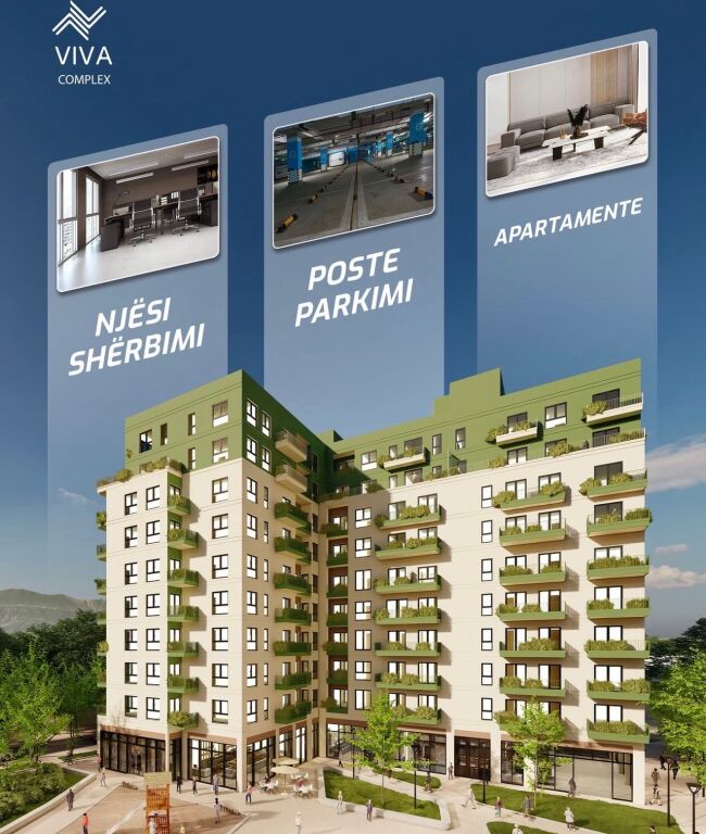 SHITET APARTAMENT 1+1 VIVA RESIDENCE