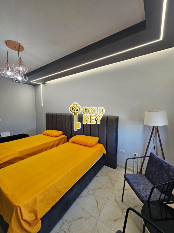 🏡 APARTAMENT LUKSOZ ME QERA 2+1 + 2 BANJO + 2 BALLKONE – Vollga, Durrës (Pamje Deti)