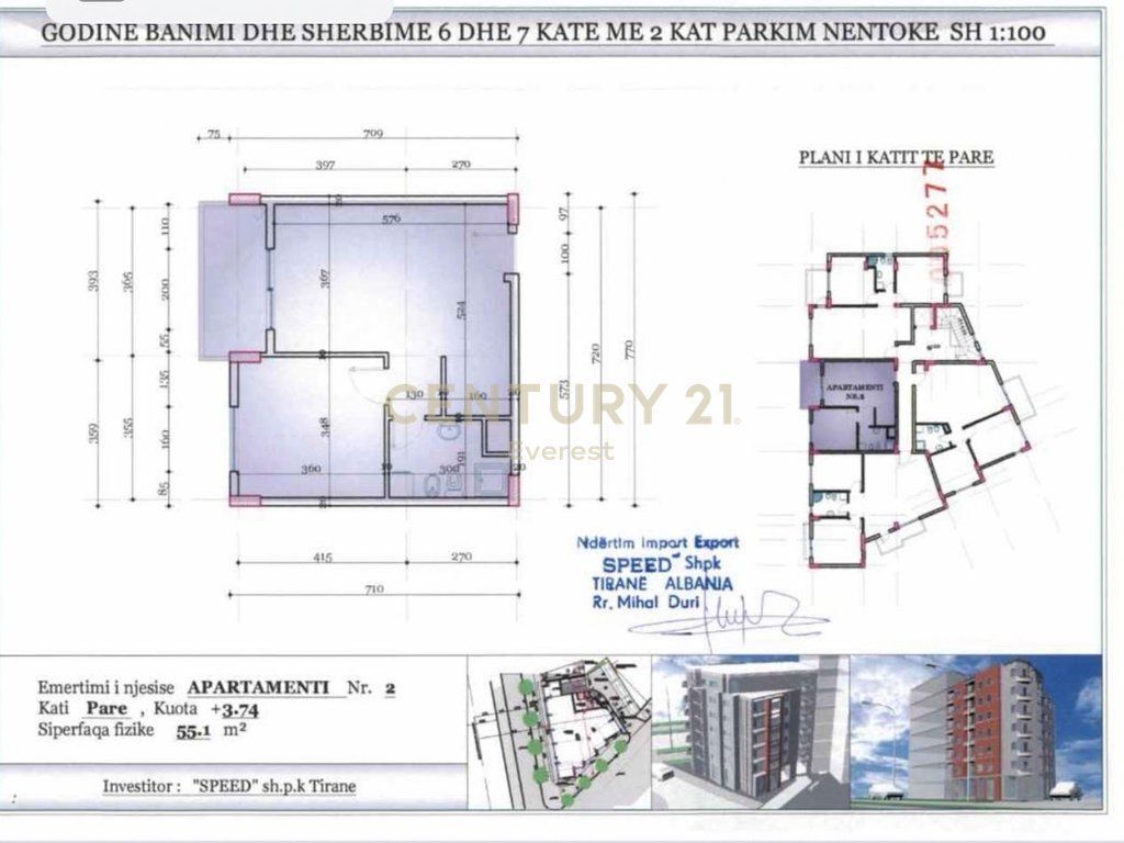 DON BOSKO, SHESIM APARTAMENT 1+1