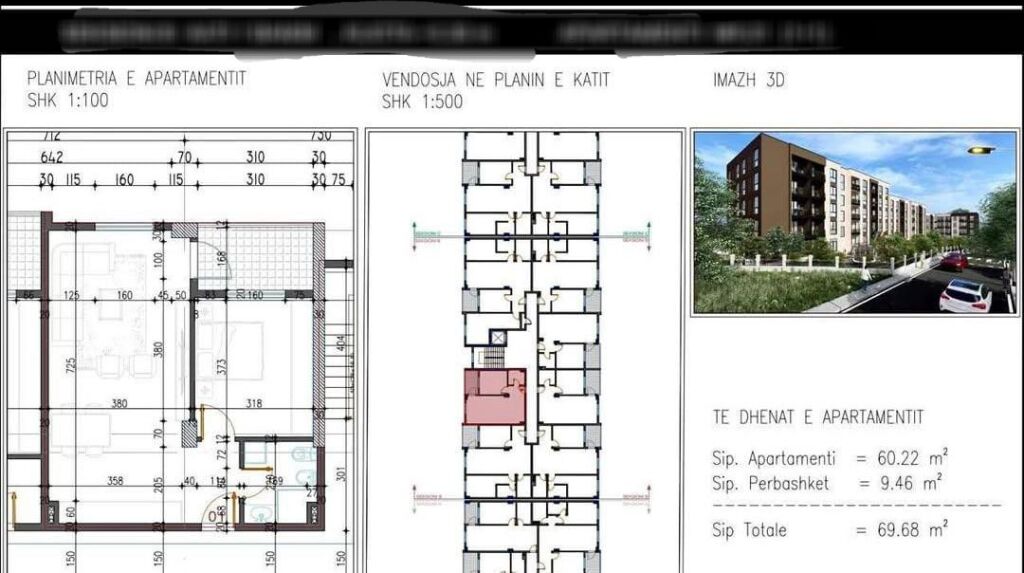 Shitet apartament te Family Residence – Paskuqan 📍