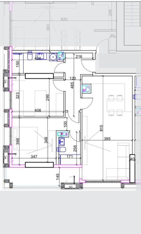 2+1 apartment for sale at United Tower in the Commune of Paris.