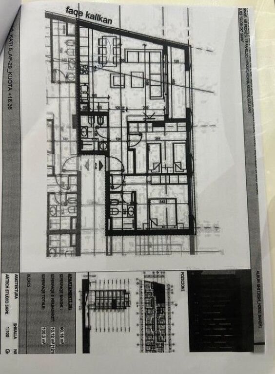 Appartamento 2+1+2 con posto auto in vendita ad Avi Residence, Bulevardi i Ri.