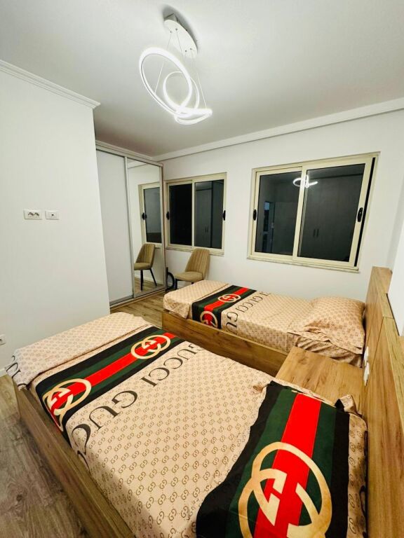 🏢Yzberisht, near Dea Caffe, a 1+1 furnished apartment is for rent. 50,000 Leke