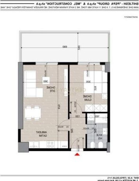 Apartament 1+1 Shitje në Ish Fusha e Aviacionit