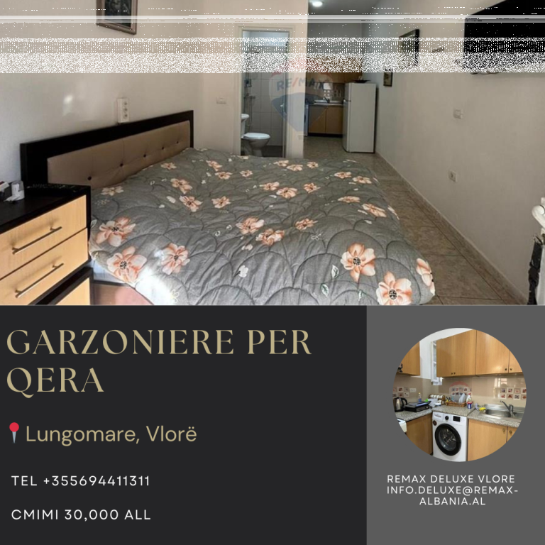 🏖️ Monolocale in Affitto – Lungomare, Vlora