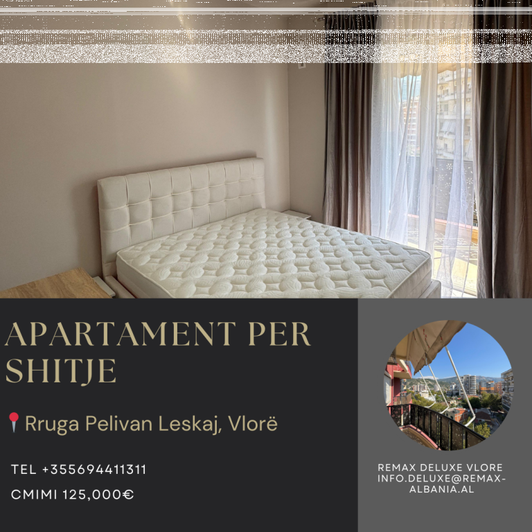 🏢 Apartament në Shitje – Skelë, Vlorë