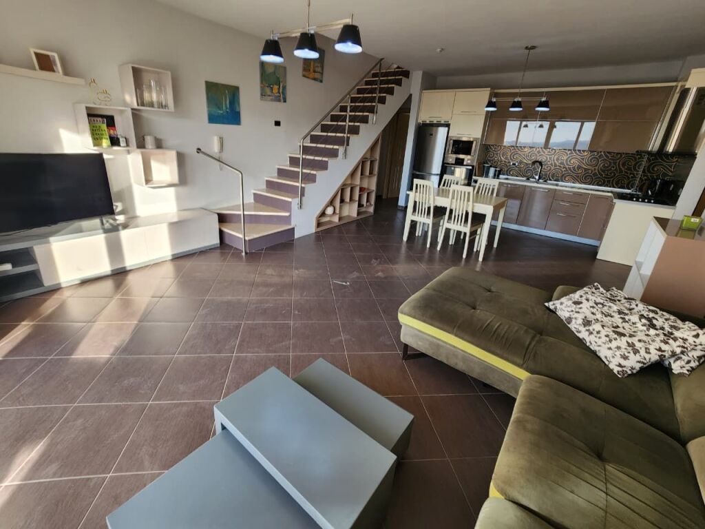 Duplex 3+1 For Sale📍 Rez.Kodra e Diellit I / 3+1+2wc &amp; 2 balconies &amp; storage* 121 m2 total (Furnished) 260K 🔥🔥