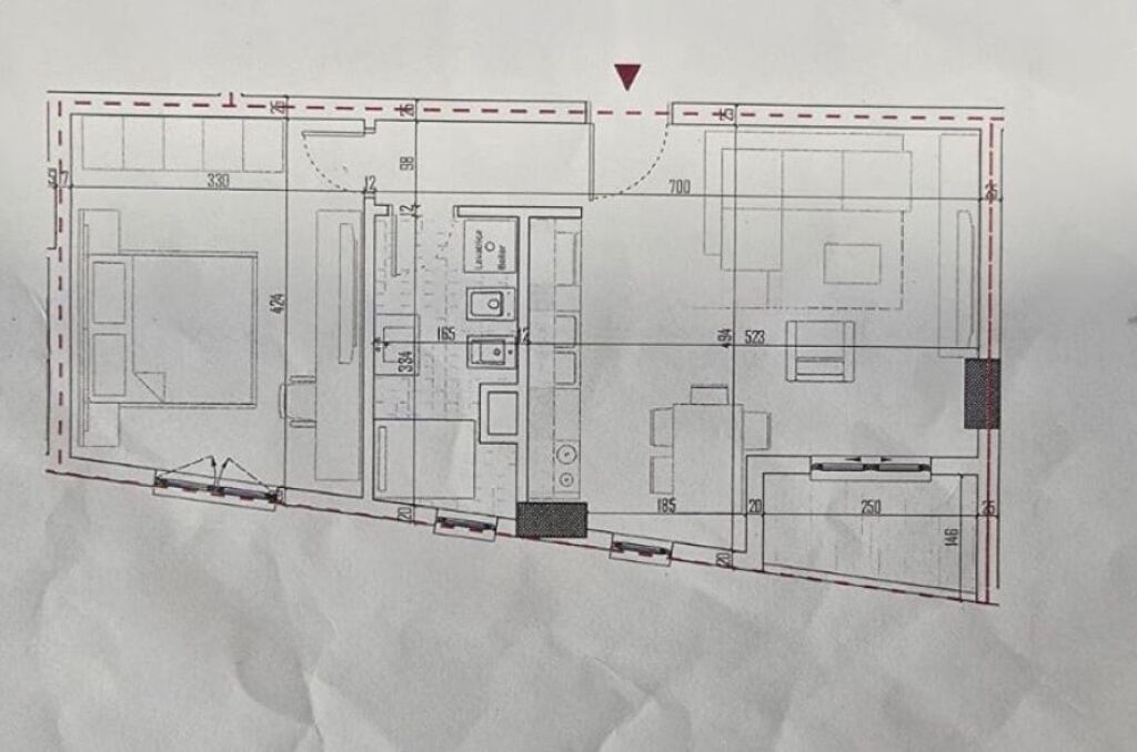 Shitet Apartament 1+1 Ekonomik, Ringside Residences, Paskuqan