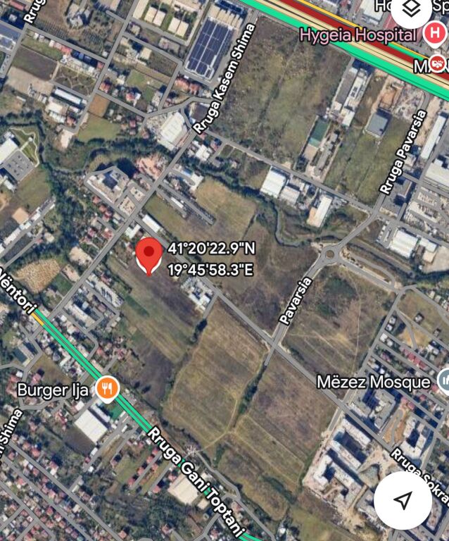 Magazzino con Ufficio in Affitto – Autostrada Tirana–Durazzo