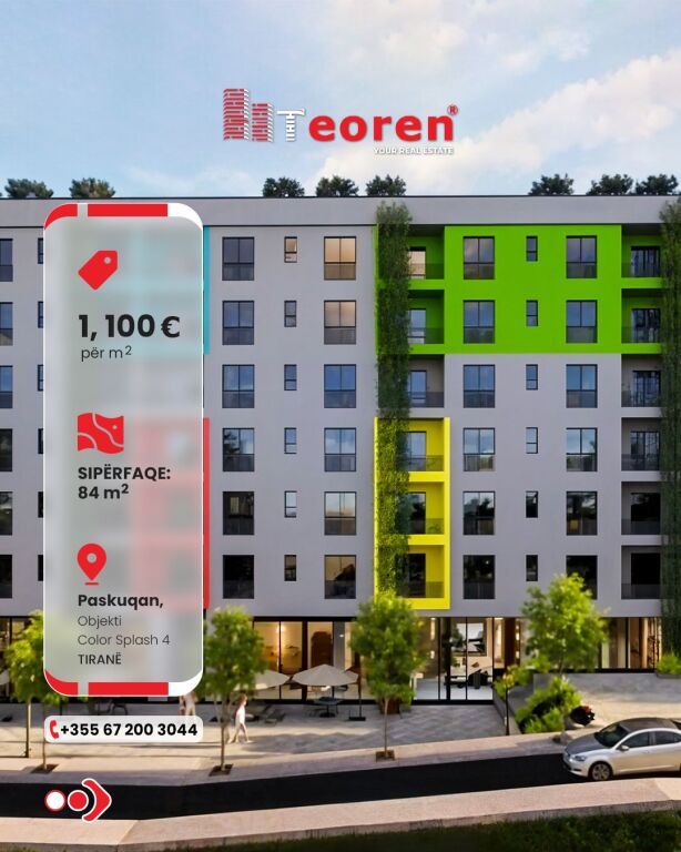 Shiten apartamente 2+1, Color Splash 4 , Paskuqan