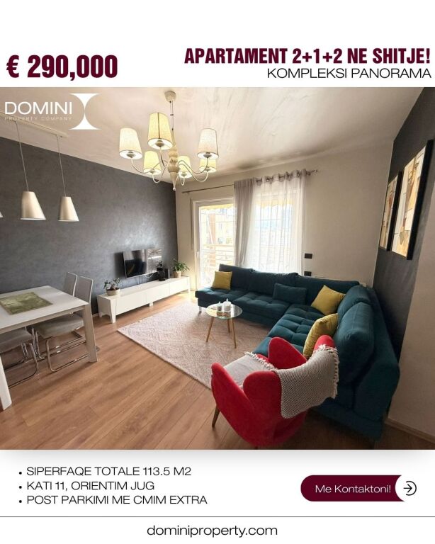 Apartament 2+1+2 ne shitje prane Harry Fultz, Kompleksi Panorama