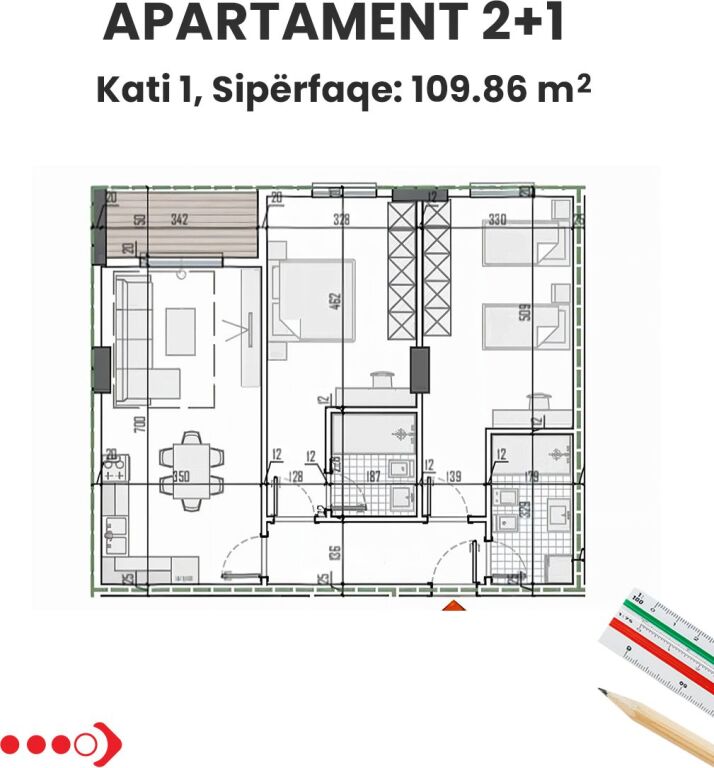 Apartments for sale - Tirana View Residence, Paskuqan!