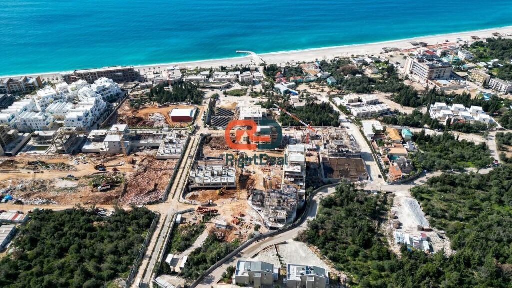 At Santorini Complex 2, In Dhermi, Super Apartment 1+1 Ideal For Investment For Sale !!!