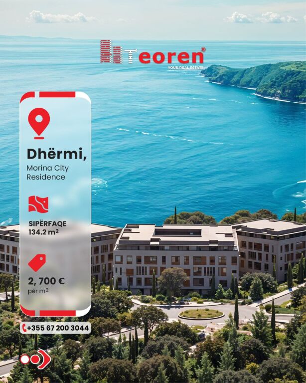 Apartment 2+1 for sale, Dhermi