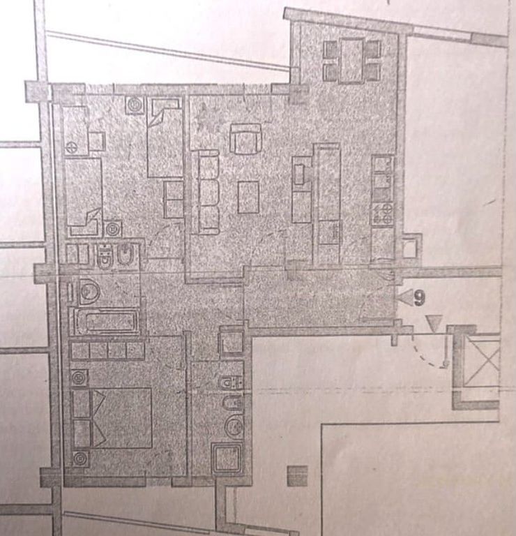 FOR SALE APARTMENT 2+1+2 WITH 2 BALCONIES