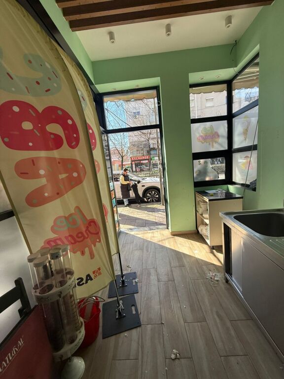 🏢 Jepet me Qera Ambient Biznesi Vij e pare,Rruga Bardhyl,