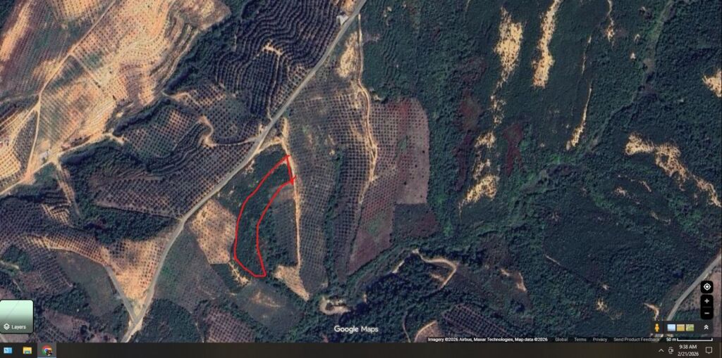 Shitet tokë në Qinam – Mundësi shumë e mirë investimi 10.000m2 ( 50.000 euro )