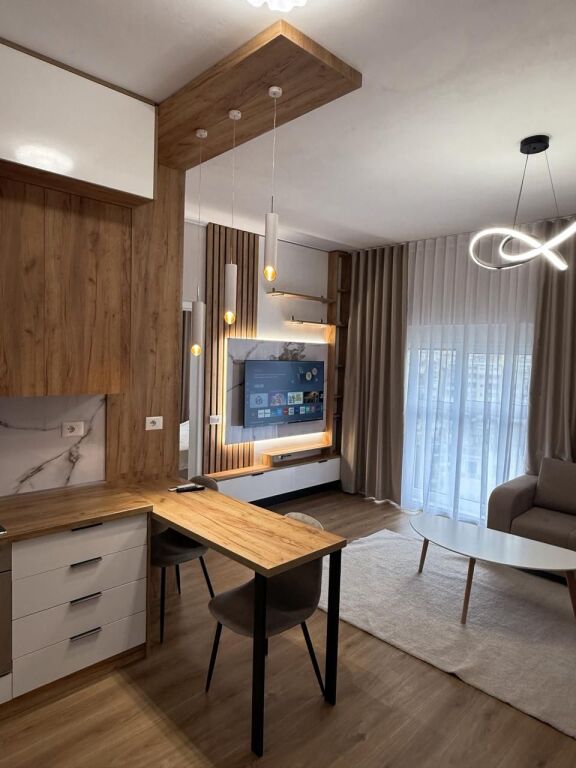 Apartament me qira 1+1 modern në Rezidencën Kadiu, pranë Mangalem 21 - Ali Demi