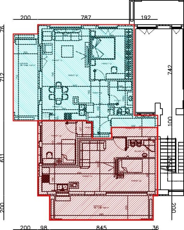 2 Apartamente 1+1 për shitje te Kompleksi Delijorgji