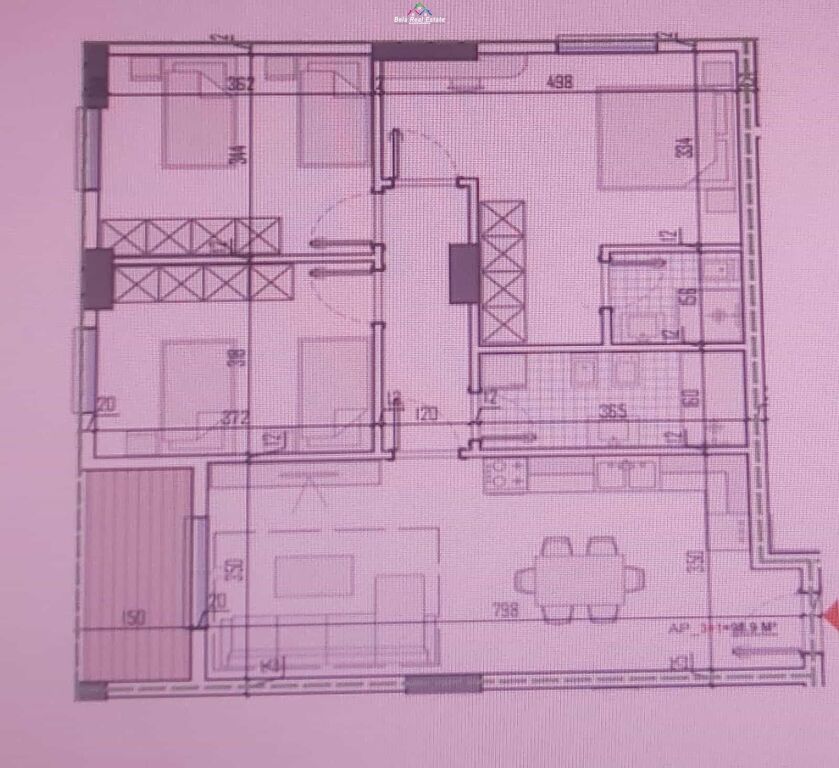 Apartament Ne Shitje 3+1 Ne Paskuqan ( ID B130110) Tirane