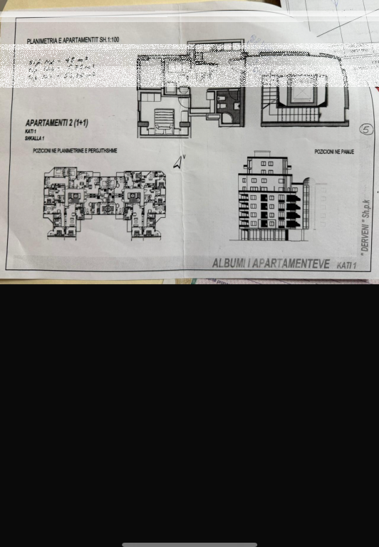 Apartament 1+1 ne shitje! Misto Mame
