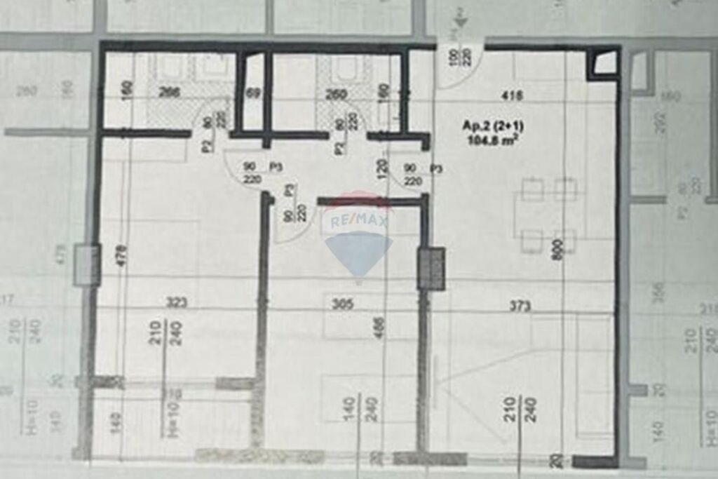 Apartament 2+1+2 ne shitje, SanPaolo Residence