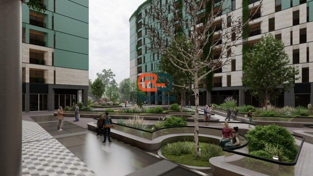 Tek Riverside Residence, Shitet Apartament 1+1 Me Planimetri Te Rregullt!!