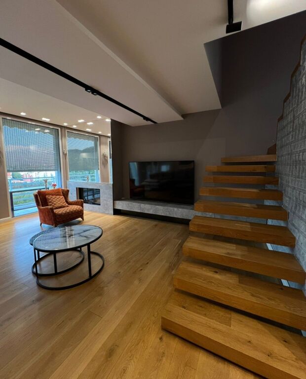 Duplex for Rent 3+1+2 with parking space at Residenca Kodra e Diellit 1