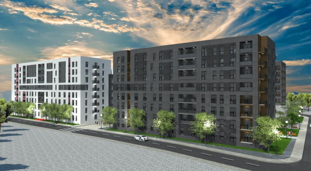 Shitet AP: 2+1+2 Wc &amp; Ballkon📍(Ish Shqiponja ) 🔵Kompleksi Tirana Entry II 🔵87.4 m² 🔆 113.6K ma perkthe italisht dhe anglisht