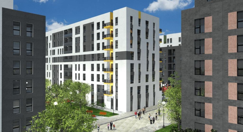 Shitet AP: 2+1+2 Wc &amp; Ballkon📍(Ish Shqiponja ) 🔵Kompleksi Tirana Entry II 🔵87.4 m² 🔆 113.6K ma perkthe italisht dhe anglisht