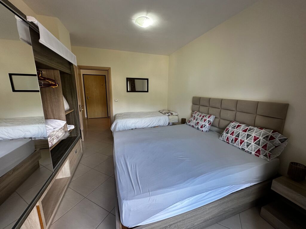 Apartament 1+1 me qira Lungo Mare, Vlorë (Vijë e dytë, pas Big Scoop)‼️