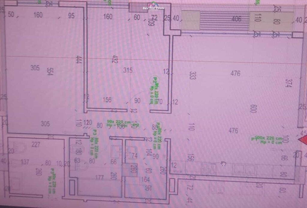 Apartament Ne Shitje 2+1 Ne Porcelan ( ID B120806) Tirane