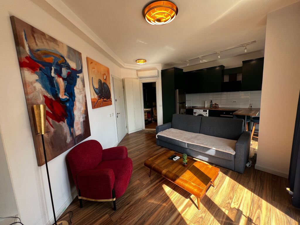 Super apartament 1+1 ne zemer te Tiranes,Qender