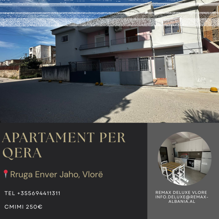 🏡 Shtëpi Private 1+1 me Qira – Çole e Re, Vlorë