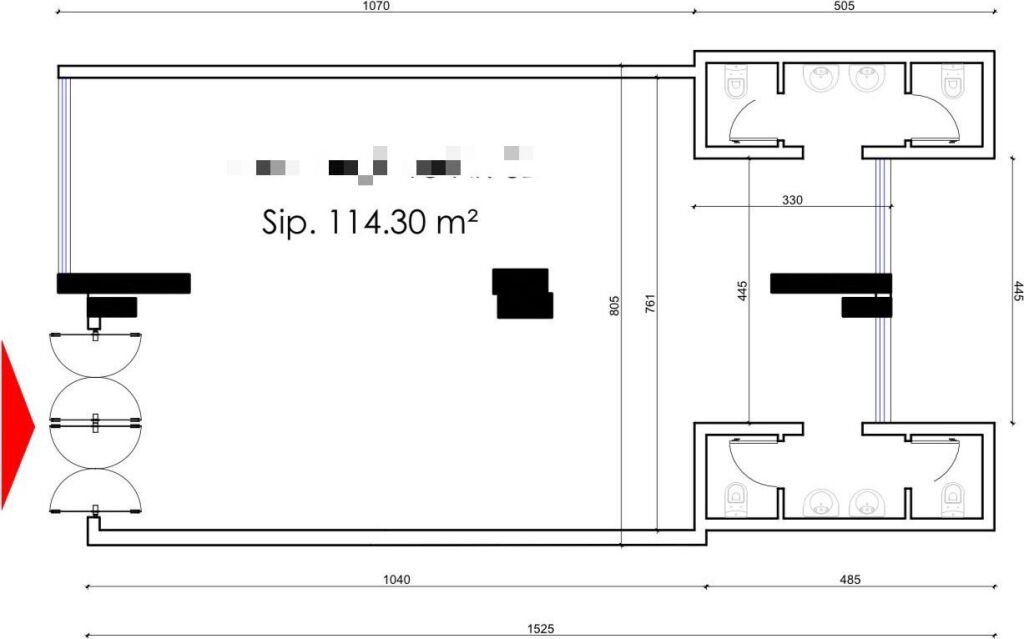 VENDESI COMMERCIALE IN VENDITA 114.30 M2 DON BOSKO 400.000 EURO FH-58029