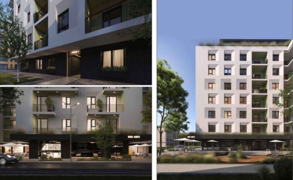 Apartament 2+1 në shitje në ndertim i ri Golem, Durrës vetem 250m larg detit 90,000 €