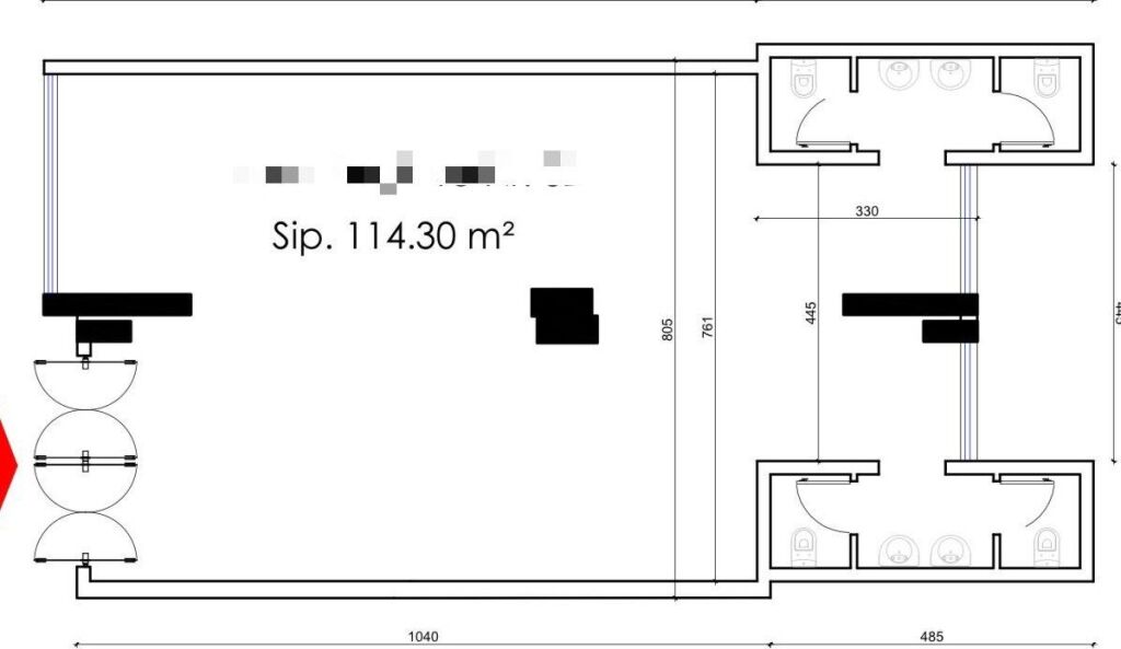 VENDESI COMMERCIALE IN VENDITA 114.30 M2 DON BOSKO 400.000 EURO FH-58029