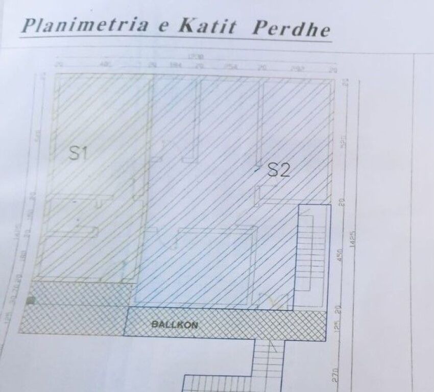 2+1 apartment on the first floor in a 3-story villa for sale – Shkozë, Tirana