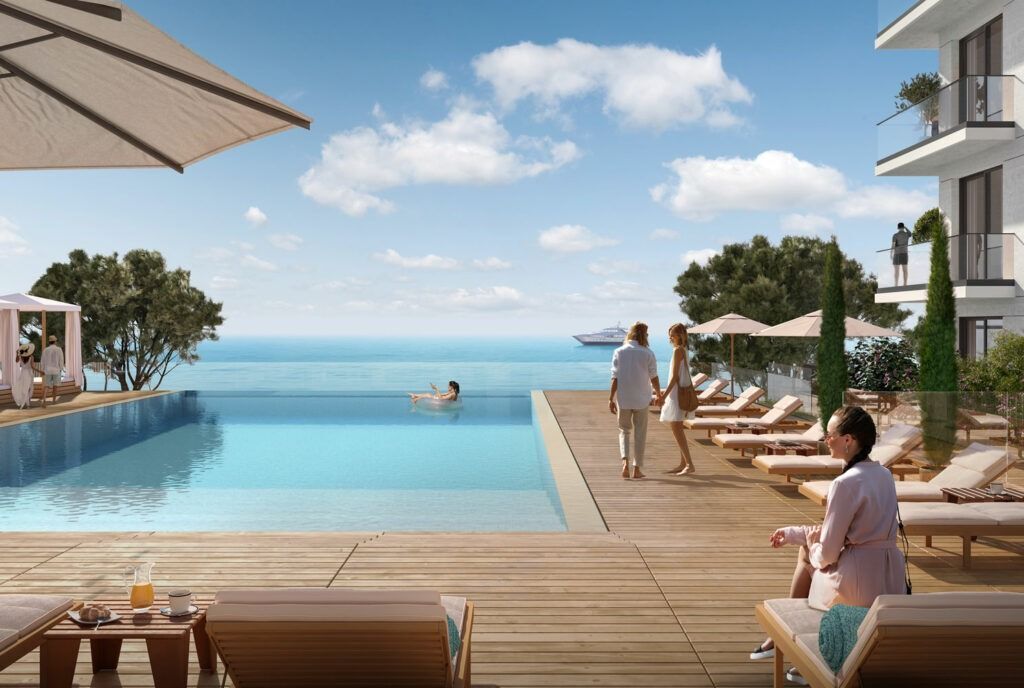 Appartamento 2+1+2 in vendita – Yacht Marina Durrës | Beach Views Residence