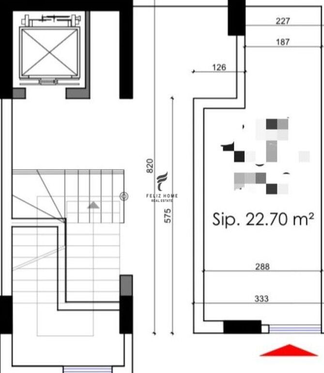SHITET DYQAN 22.70 M2 DON BOSKO 80.000 EURO FH-58033