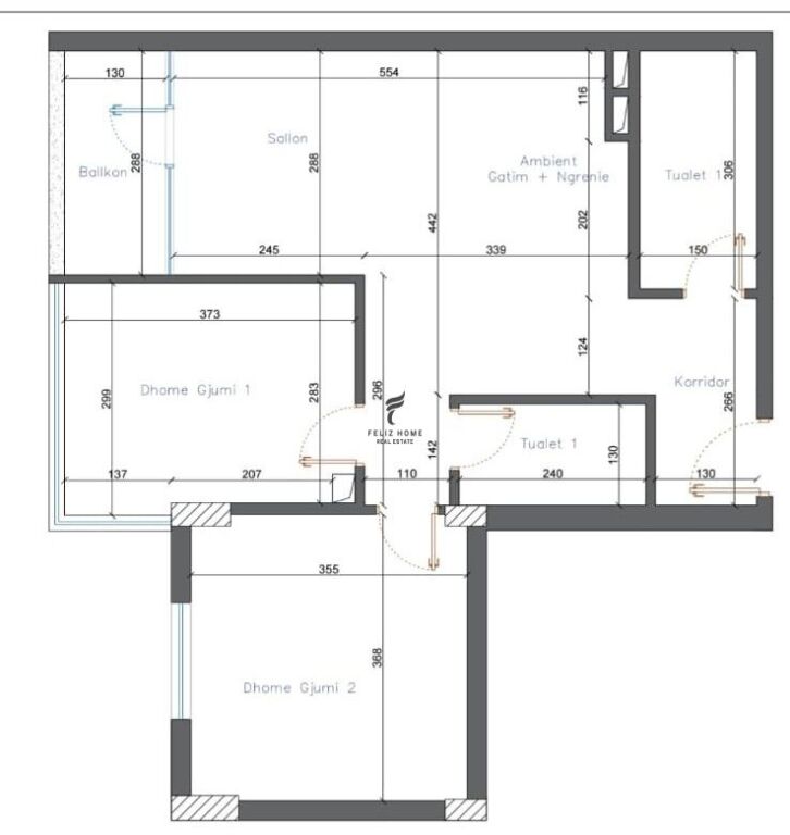 IN VENDITA APPARTAMENTO 2+1+2 COMUNE DI PARIGI 260.000 EURO FH-58130