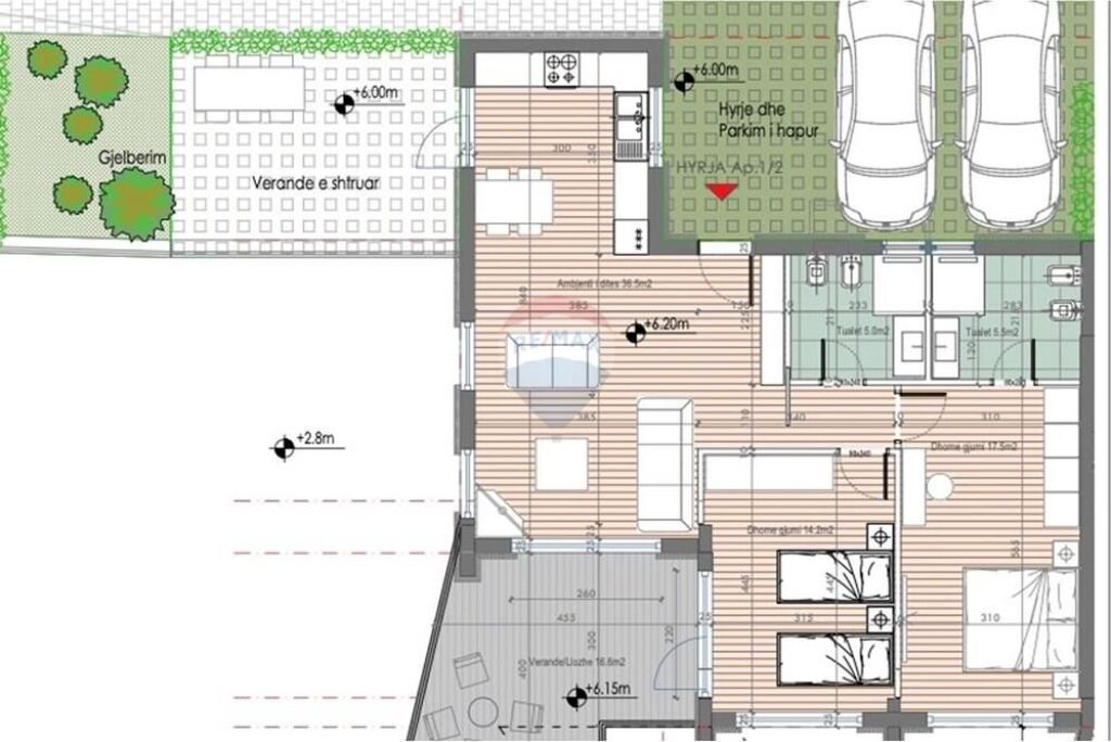 APARTMENT 2+1+2+PARKING FOR SALE IN DHERMI!