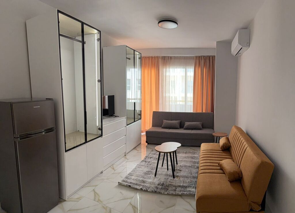 Studio apartment for rent, Dritan Hoxha street near Kupola (Aura building) 420 Thousand lek