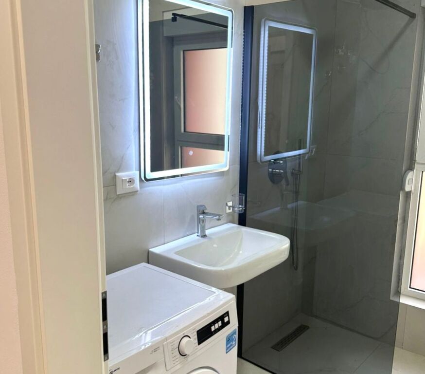 In Affitto: Bilocale (1+1) 📍Ali Dem (Residenza Kadiu) – 45.000 Lek – 60m² – 6° Piano || Mai Abitato Prima ✨