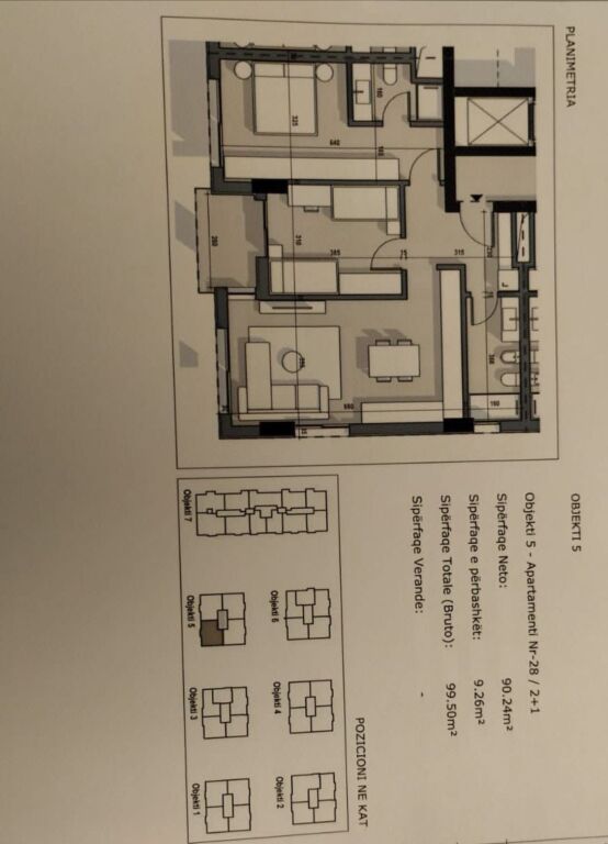 2+1 apartment for sale at 5 Maji !