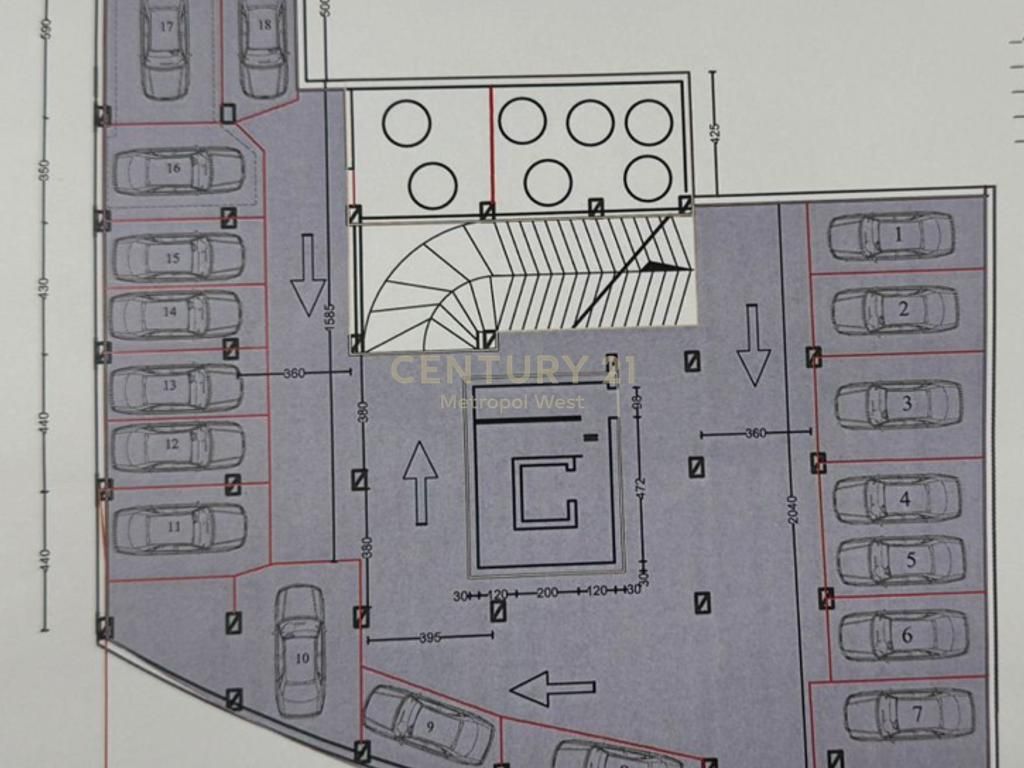 For sale Floor -2 of the Parking near Rruga e Barrikadave